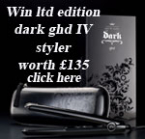 Win a limited edition dark ghd IV styler