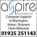 Aspire computers, Warrington