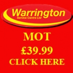 MOTs Warrington, car servicing, Warrington Service Centre