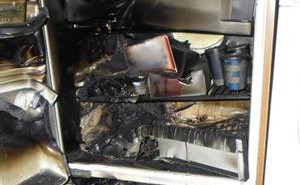 fridge fire
