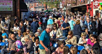 crowd at food fest