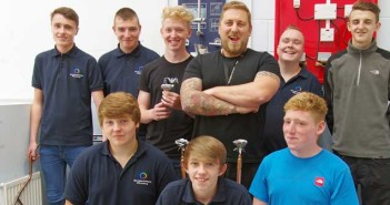 plumbing students