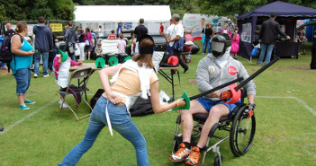 wheelchair fencing