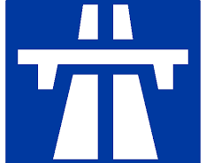 motorway sign