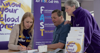 Free blood pressure check
