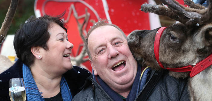 John and Patricia Gill from Warrington scooped 1 million pounds and a holiday to the Northern Lights after winning on Mega Friday Euro Millions draw on Christmas Day. Images by Gareth Jones