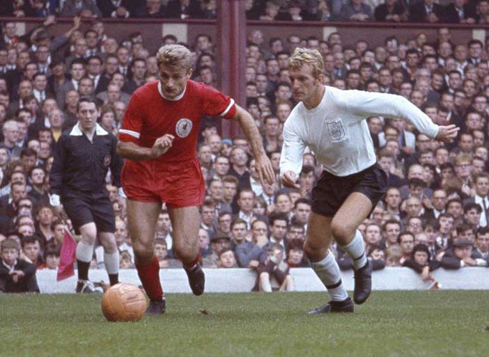 England World Cup winner Roger Hunt in his Liverpool days - PICTURE EDDIE WHITHAM