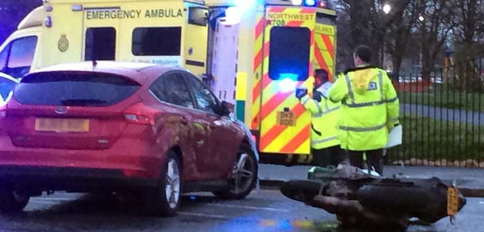 knutsford road crash