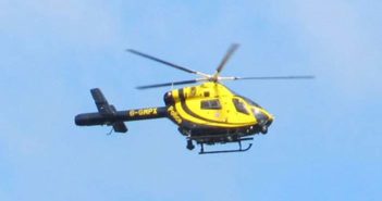 police helicopter