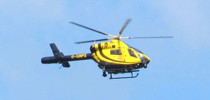 police helicopter