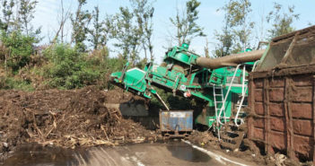 working with machinery