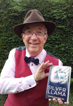 Lewis Kingston with book
