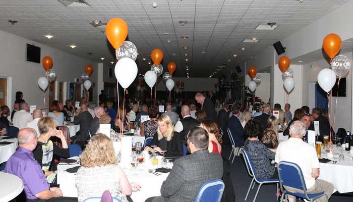 Guests at the Halliwell Jones Stadium