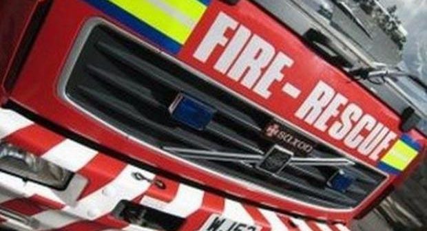 three fire engines