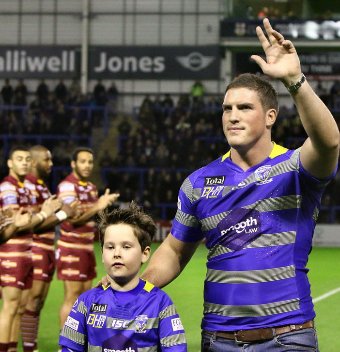 Ben Harrison waves to the crowd - Picture Eddie Whitham