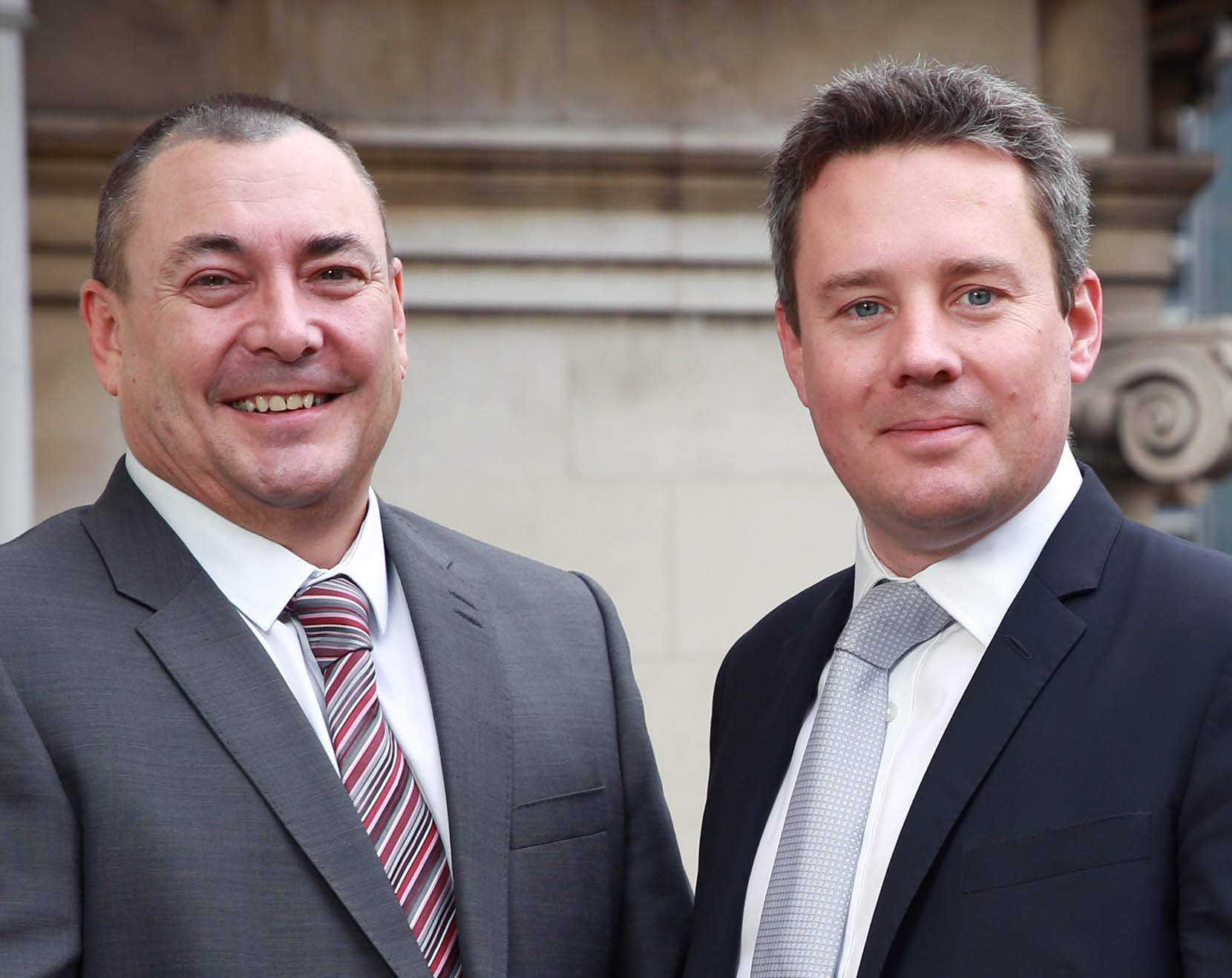 L-R Gary Wilkinson and Jonathan Rowland