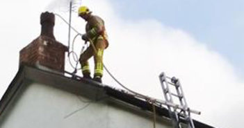 chimney fire