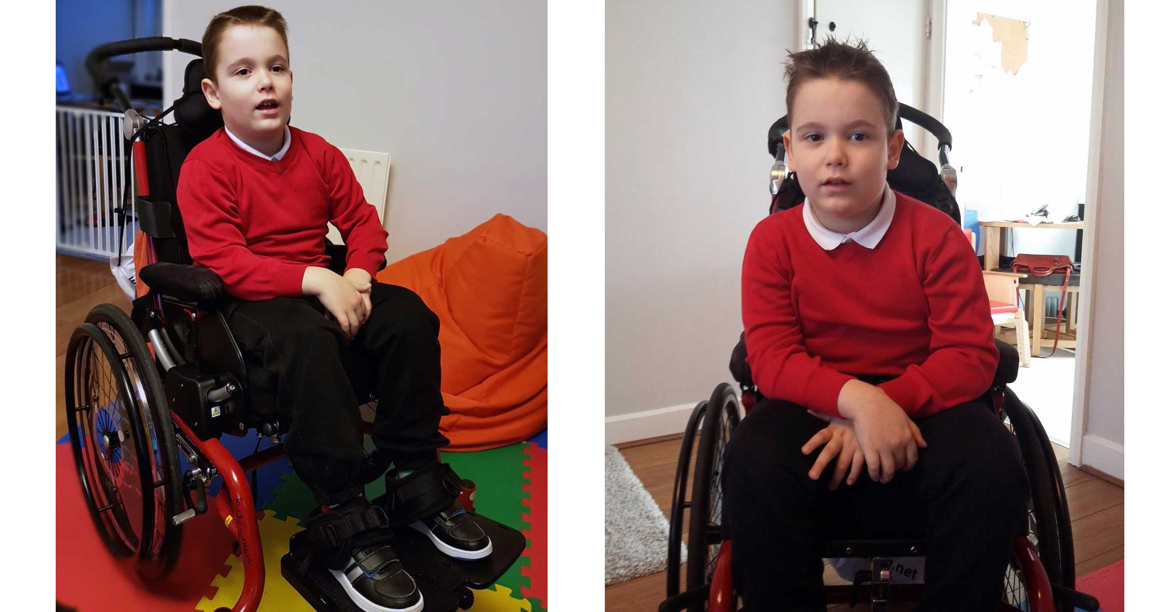 New Wheelchair Gives New Lease Of Life To 6 Year Old Boy