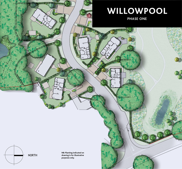 Willowpool phase one site plan Warrington Worldwide