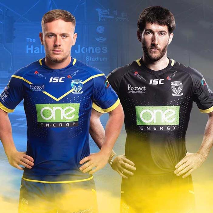 Warrington Wolves launch new kit and announce new sponsor Warrington Worldwide