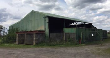Site of the proposed bungalow and rooftop garden