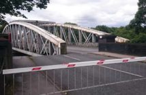 stuck swing bridge
