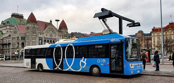 all-electric bus fleet