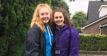 Marathon effort as teenage girls raise over £1,000 for Cancer Research