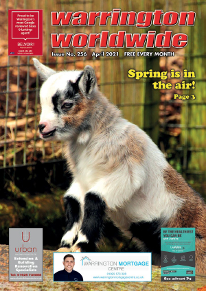 Warrington Worldwide Magazine April 2021 Cover