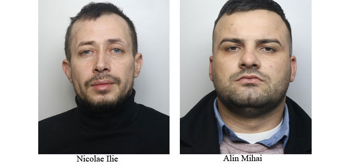 Membrii sindicatului român care au furat 160.000 de lire sterline din supermarketurile încarcerate