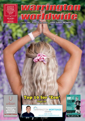 Warrington Worldwide Magazine July 2021 Cover
