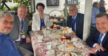 NHS birthday tea party