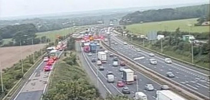 M6 traffic