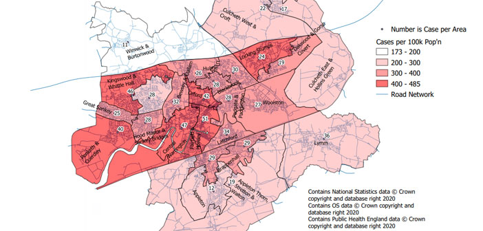 COVID-19 hot spots