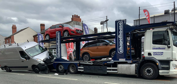The collision on Folly Lane