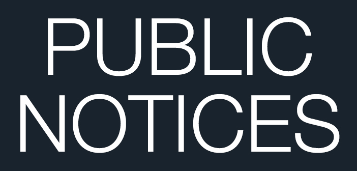 Public Notice