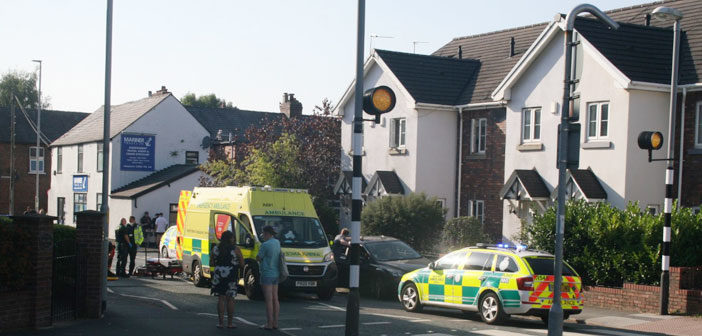 The A56 Booth's Hill Road