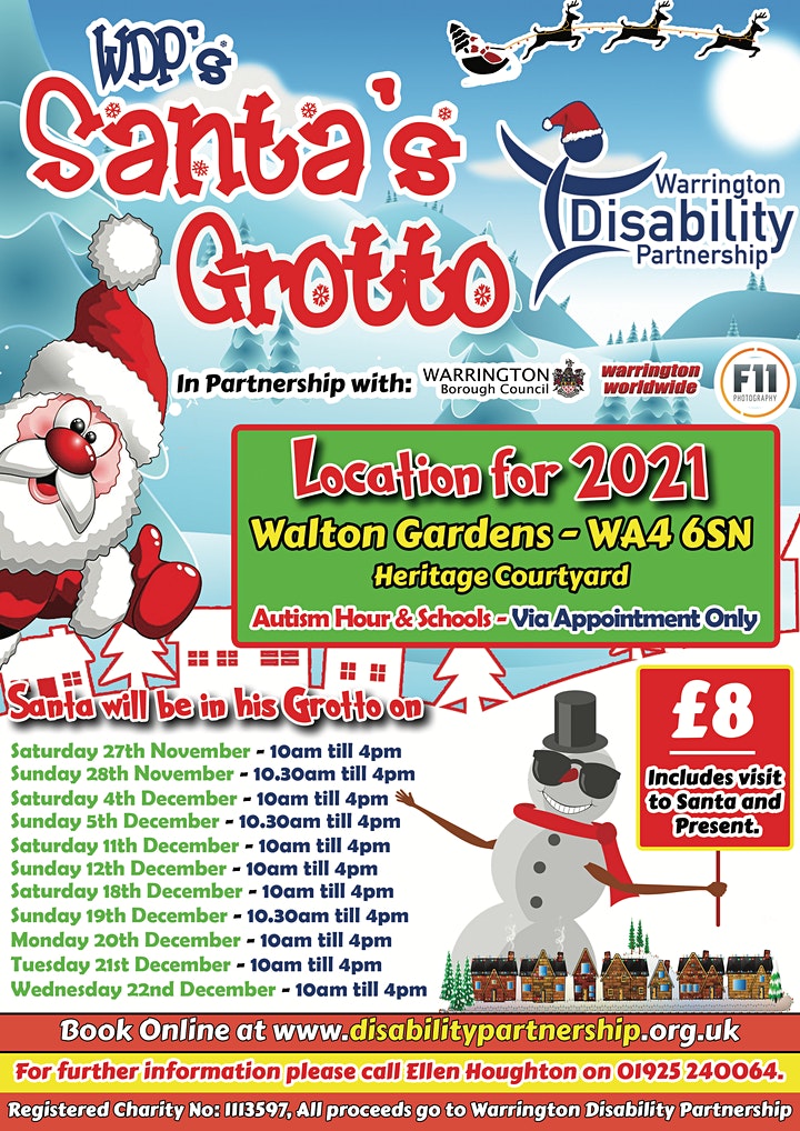 Return of Santa’s Grotto and Santa Dash at Walton Hall & Gardens