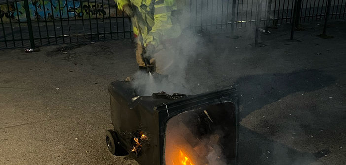 wheelie bin