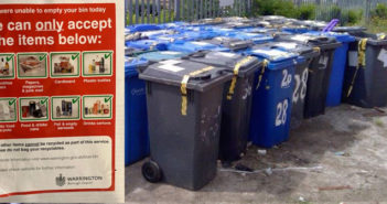 blue bins