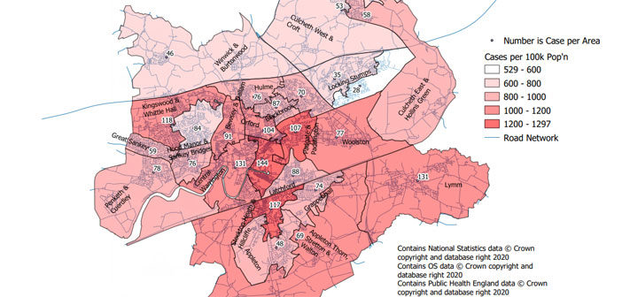 COVID-19 hot spots