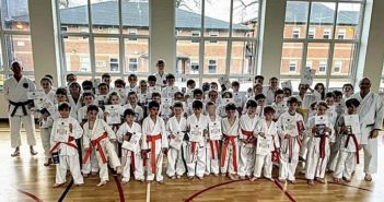 Karate youngsters