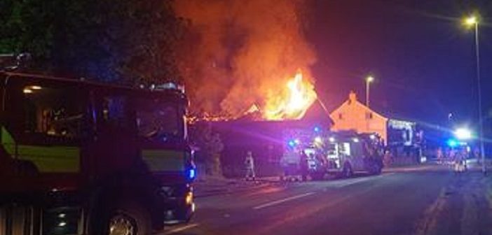 major fire breaks out