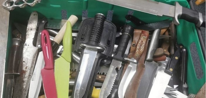 Knives seized