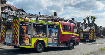 Two fire engines