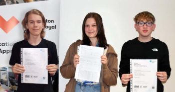Students at Warrington & Vale Royal College celebrate strong set of vocational results vocational