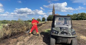 grass fire