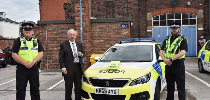 life-saving defibrilator