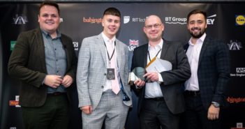 Apprentice team celebrates