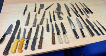 zombie-style knives